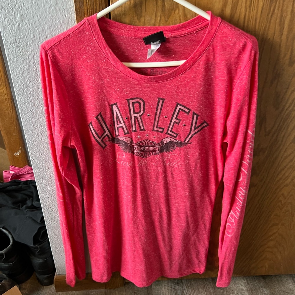 Harley-Davidson Pink Graphic Tee